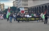 Protestan en Centro de Guadalajara en favor de Palestina