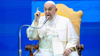 El papa Francisco. Ciudad del Vaticano, Italia. 10 de mayo de 2024.