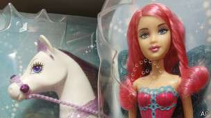 La muñeca Barbie no triunfó en el mercado chino en 2009. La muñeca Barbie no triunfó en el mercado chino en 2009.