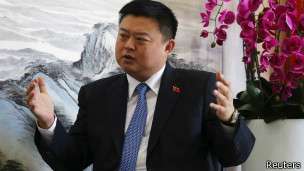 Wang Jing es director y CEO de Xinwei Telecom Enterprise Groups y de HKND. Wang Jing es director y CEO de Xinwei Telecom Enterprise Groups y de HKND.