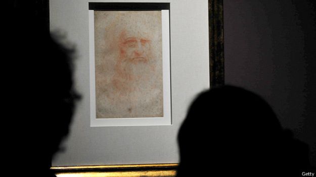 En 2011, el autorretrato fue expuesto cerca de Turín en la Reggia di Venaria Reale para celebrar el 150 aniversario de la unificación de Italia. En 2011, el autorretrato fue expuesto cerca de Turín en la Reggia di Venaria Reale para celebrar el 150 aniversario de la unificación de Italia.