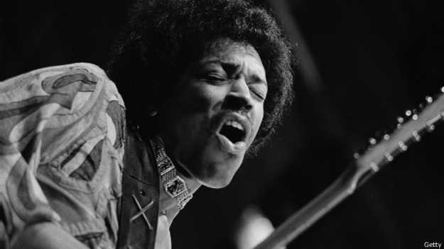 Hendrix escuchó, anotó y trabajó duro. 