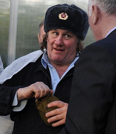 ANDREY SMIRNOV El actor francés Gérard Depardieu