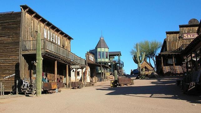 WIKIMEDIA Vieja ciudad fantasma en Arizona. Los pueblos han sido muy bien representados en el cine