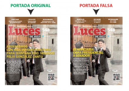 Las portadas de Luces del Siglo.  Foto: Tomada de Twitter