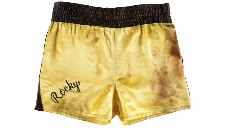 Pantaloncillos utilizados en la pelea principal de Pantaloncillos utilizados en la pelea principal de