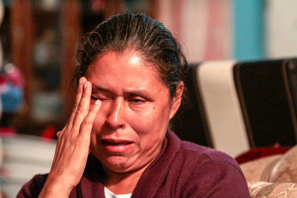 La madre de Mario se sigue preguntando por qué... Foto: Héctor García