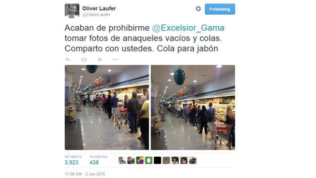 Una vez se supo que era prohibido tomar fotos de anaqueles vacíos, las fotos de dicho fenómeno llovieron en redes sociales. Una vez se supo que era prohibido tomar fotos de anaqueles vacíos, las fotos de dicho fenómeno llovieron en redes sociales.