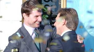 Tom Cruise y el actual líder de la Cienciología, David Miscavige, son buenos amigos.
