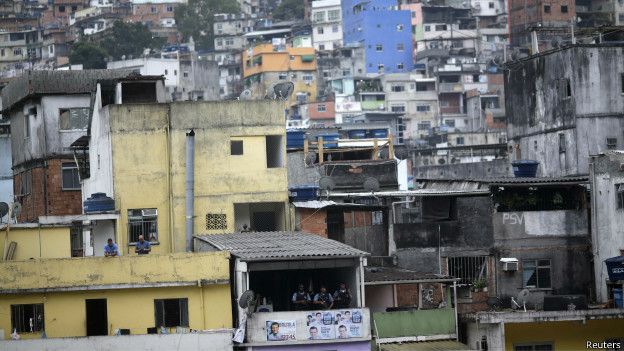 Rocinha: la gigantesca favela es un punto clave para el narcotráfico en Río. Rocinha: la gigantesca favela es un punto clave para el narcotráfico en Río.