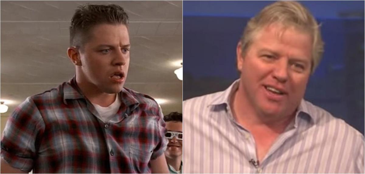 Thomas F. Wilson interpretó al malo de la cinta Biff Tannen. 