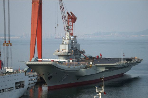 China compró su primer portaaviones a Rusia en 2012. China compró su primer portaaviones a Rusia en 2012.