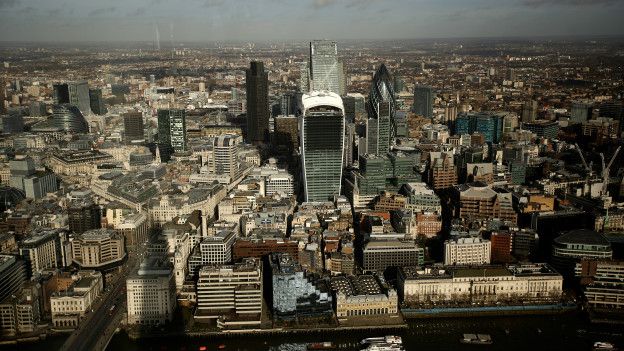 Image copyrightGetty Image caption La empresa tenía su sede en el distrito financiero de Londres. Image copyrightGetty Image caption La empresa tenía su sede en el distrito financiero de Londres.