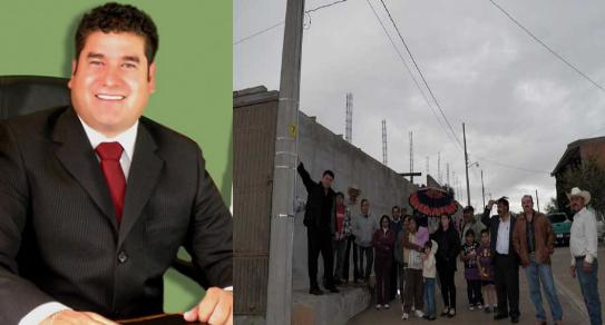El actual Presidente Municipal Adolfo Trejo Partida