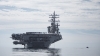 El portaviones estadounidense Dwight Eisenhower.
