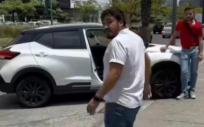 Ciclista es agredido por automovilista tras exigir respeto a las normas de tránsito en Guadalajara