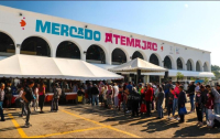 Como parte de la celebración se regalaron 3 mil tortas ahogadas.
