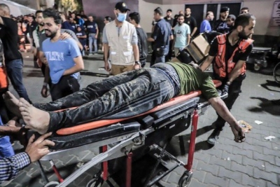 Se derrumba una iglesia cristiana ortodoxa en Gaza tras bombardeo aéreo israelí