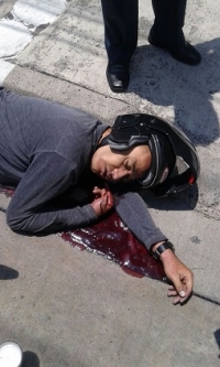 Asesinan a motociclista en Guadalajara, Jalisco