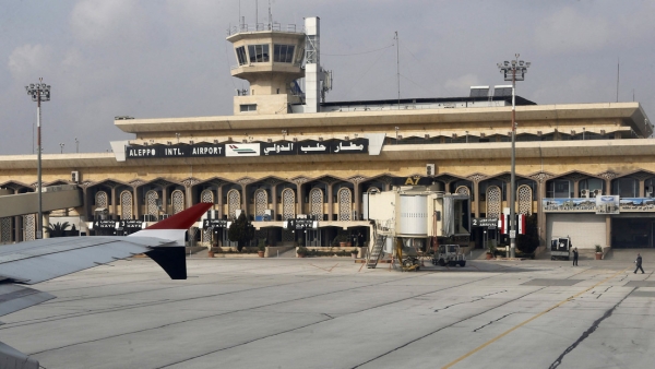 Aeropuerto de Alepo, Siria.