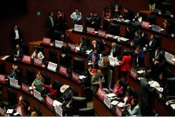 Sesión del Senado el 30 de octubre de 2024.
