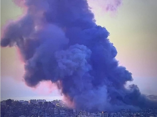 Israel ataca la sede central de Hezbolá en el Líbano