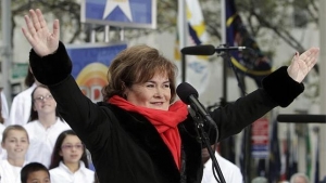 La cantante Susan Boyle