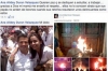 Los mensajes de Ana Alidey Durán Velázquez en Facebook.