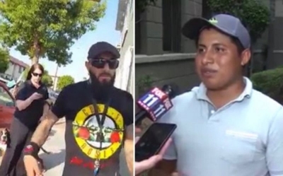 El argentino racista ya me había amenazado anteriormente, dice vendedor de elotes