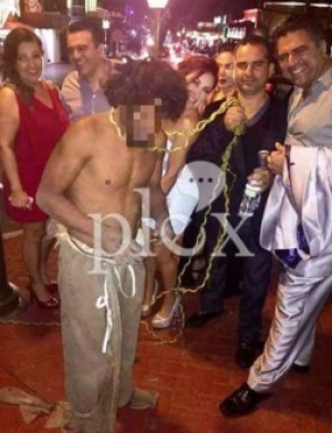 La imagen que circula en las redes sociales y generó indignación