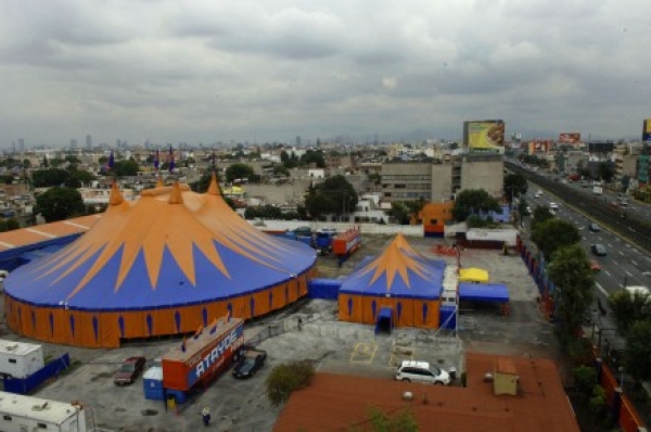 El circo Atayde en la Ciudad de México.