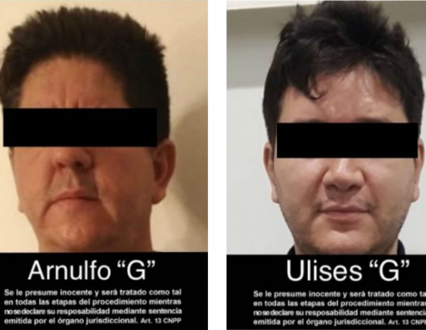 Los hermanos Arnulfo y Ulises Jovani González Valencia, dirigentes del Cartel Jalisco Nueva Generación (CJNG).