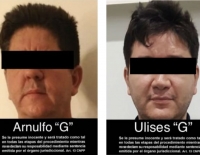 Los hermanos Arnulfo y Ulises Jovani González Valencia, dirigentes del Cartel Jalisco Nueva Generación (CJNG).