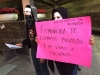 Protesta en Liverpool Perisur por empleada asesinada.