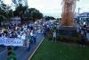 Hoy se prevé una nueva manifestación de grupos de católicos que se oponen a la escultura, instalada sobre Calzada Federalismo.