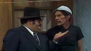 &quot;El señor Barriga&quot; y &quot;Don Ramón&quot;, interpretados por Edgar Vivar y Ramón Valdés, respectivamente