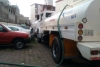 Pipa de agua en la delegación Iztapalapa
