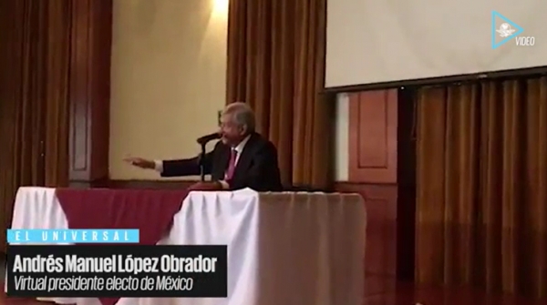 Pensión para ex presidentes no estará en Presupuesto 2019: AMLO