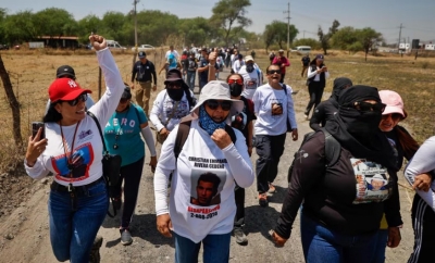 Visita el pasado 20 de marzo de 2025, de madres buscadoras de diferentes estados del país en el Rancho Izaguirre en Teuchitlán, Jalisco.