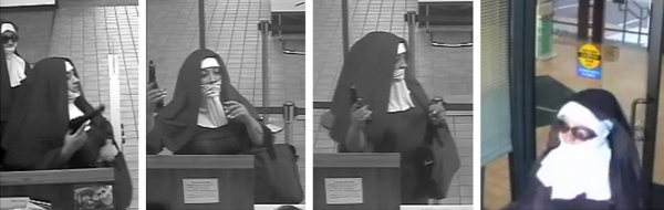 &#039;En el nombre de Dios&#039;: dos &#039;monjas&#039; asaltan un banco en EEUU