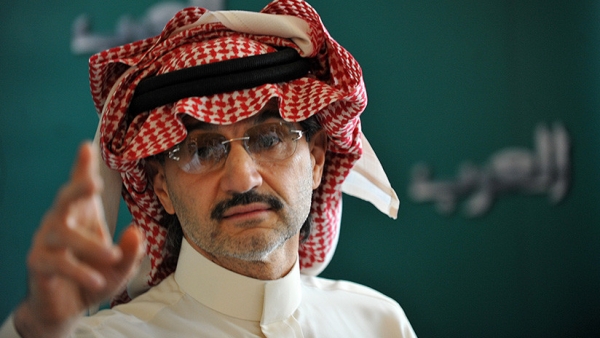 El príncipe Al Waleed bin Talal