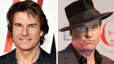 Tom Cruise y Val Kilmer hicieron famosos los personajes &quot;Maverick y &quot;Iceman&quot; en &quot;Top Gun&quot;. 