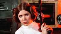 La actriz Carrie Fisher