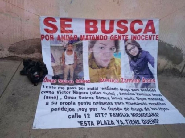 Familia Michoacana corta en pedazos a jovencitos por supuestamente vender drogas