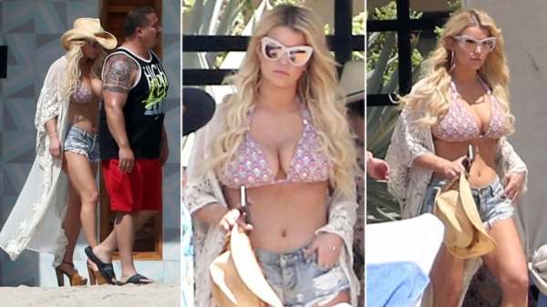 Las fotos divulgadas esta semana de Jessica Simpson en bikini