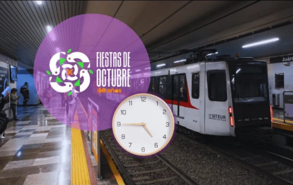 La sede de las Fiestas de Octubre se encuentra a solo unas cuadras de distancia de las estaciones Periférico Norte y Auditorio de la Línea 1 del Tren Ligero.