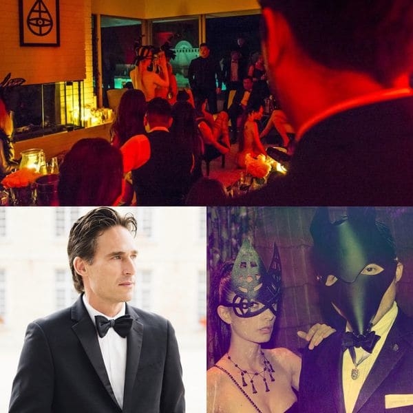 Lawner, fundador y propietario de Snctm, organiza fiestas mensuales en locaciones exclusivas de Nueva York, Los Ángeles y Cannes, donde performances de alto voltaje se llevan adelante en privado ante los acaudalados miembros de su club