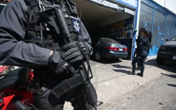 Calle 5 de Febrero. En el segundo mes de este año se aplicó un operativo en esta zona tapatía, con la detención de cinco personas y el aseguramiento de autopartes. 