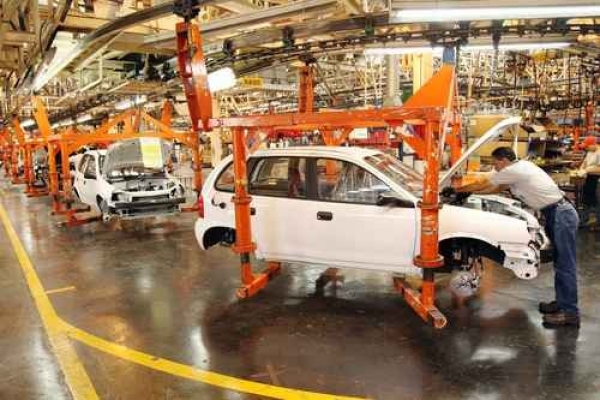 Planta de General Motors en Coahuila.