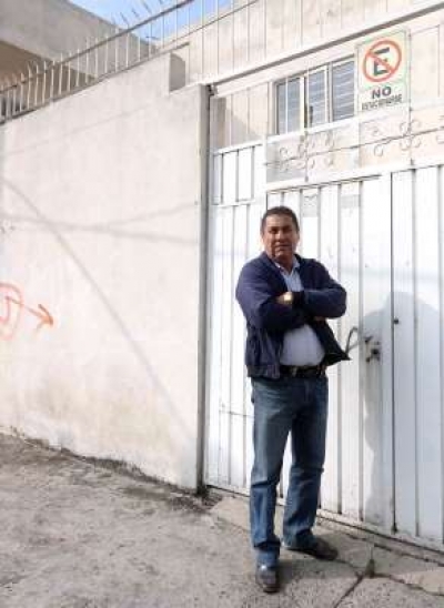 César Martínez Molina nunca reconoció como el de su hermano el cadáver que la policía mexiquense le presentó. Foto: Humberto Padget, Sinembargo